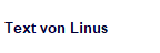 Text von Linus