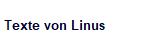 Texte von Linus